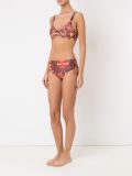 abstract print bikini set