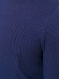 slim-fit knitted T-shirt