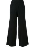 cropped knitted trousers 