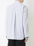 embroidered stripe shirt