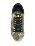 camouflage print sneakers
