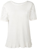 lace trim top 