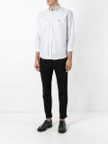 jacquard button down shirt