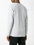 ribbed detail sweatshirt 
