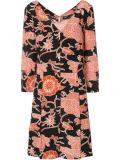 floral print shift dress