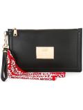 scarf detail clutch