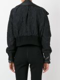 biker-style bomber jacket