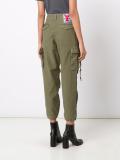 tapered cargo trousers