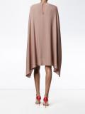 silk-georgette mini dress
