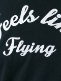‘feels like flying’印花T恤