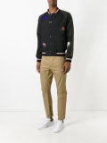 zip cuff trousers
