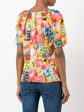 signs print T-shirt 
