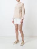 'Ruffle' knitted top