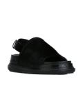 calf hair 'Fussbett' sandals