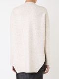melange tail sweater