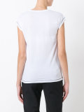 printed text T-shirt