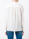 ruffle bib shirt