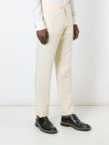straight legged trousers