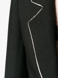 Blazer with Contrasting Piping