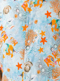 aquamarine print shirt