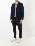 drop-crotch crop trousers 