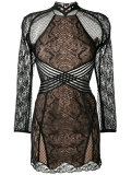 sheer lace dress