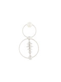 'Circle Bone' earrings