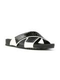 embellished flat sandals
