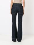 high waisted flared jeans 