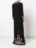 roses print long dress