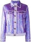 sequin denim jacket