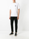 logo embroidered T-shirt