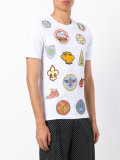 multi-print T-shirt