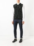 embellished vest
