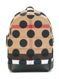 House Check polka dot backpack