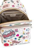 'All Over Wink Stickers' backpack