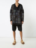 oversized printed dress