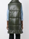 sleeveless padded coat