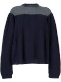 bicolour sweater