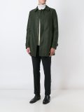 hidden button coat