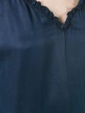 frill trim dress