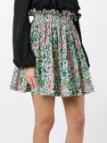 smocked waist skirt