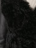 fur panel coat 