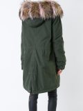 fur trimmed parka 