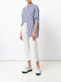 high-rise cropped jeans