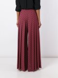 polka dot print palazzo pants