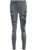distressed skinny jeans 