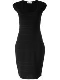 scoop neck dress