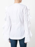 ruffle sleeved shirt 