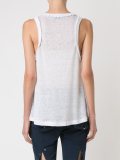 ruffled tank top